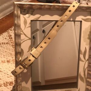 ANNE KLEIN VINTAGE BONE THIN BELT